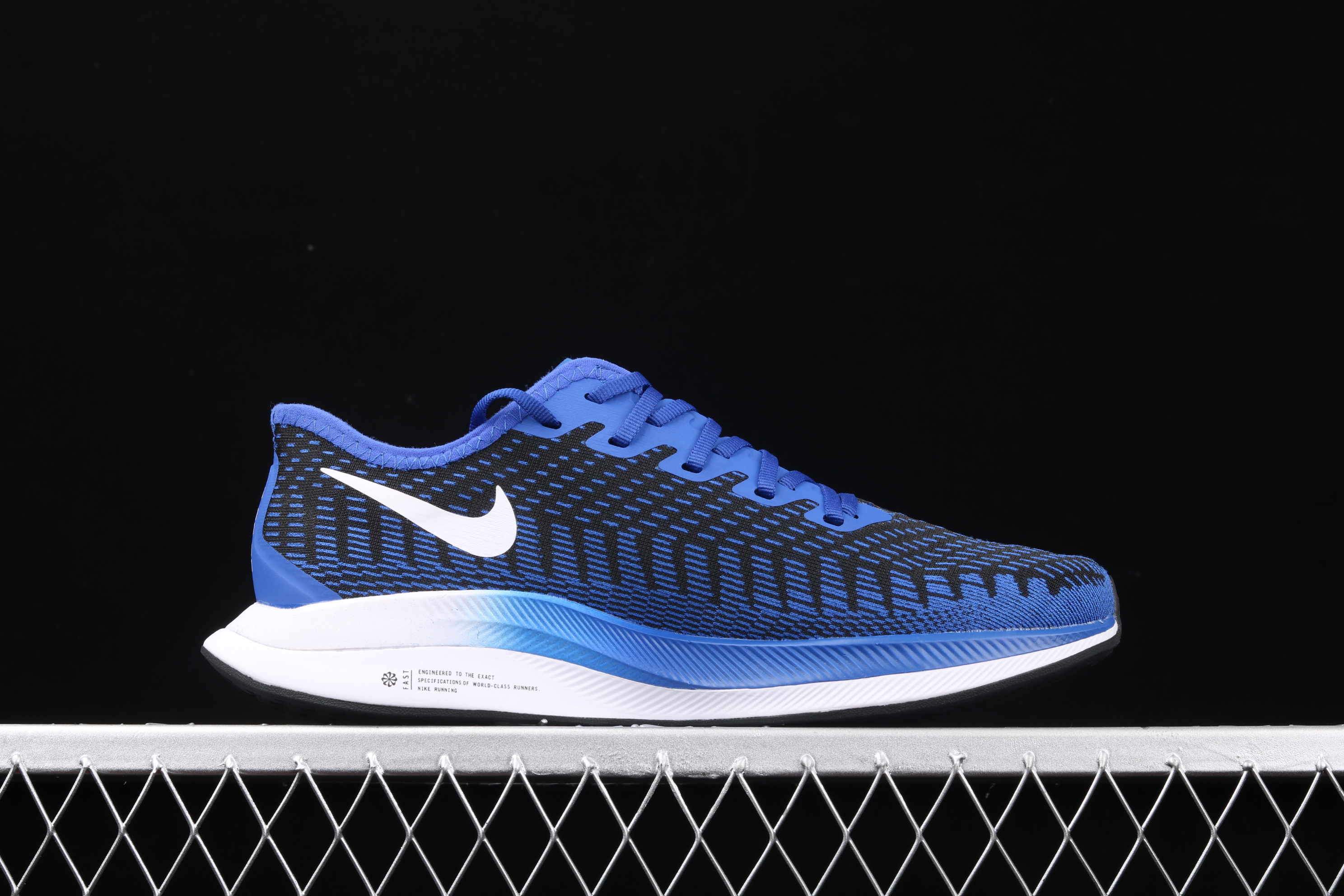 2020 Men Nike Zoom Pegasus Turbo 2 Blue Black White Running Shoes - Click Image to Close